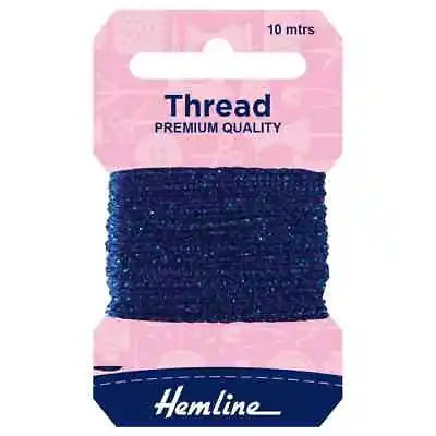 £2.75 • Buy Hemline Glitter Metallic Decorative Thread  For General Sewing Embellishment