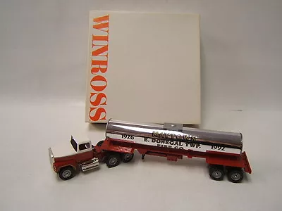 Winross Maytown Fire Co East Donegal Twp. 1926-1992 Tanker 7-9 Ford Lancaster • $19.99