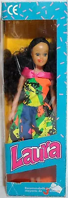 LAURA JENNY VTG 80's 12'' DOLL MIP RARE BARBIE SINDY COMPATIBLE • $16.99