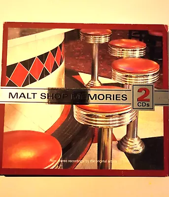 VARIOUS - Malt Shop Memories - 2 CDs • $7.29