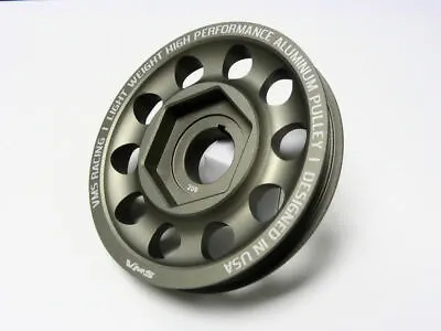 VMS Single Belt Crank Pulley Underdrive For Civic Si Integra CRV Del Sol DOHC • $69.99