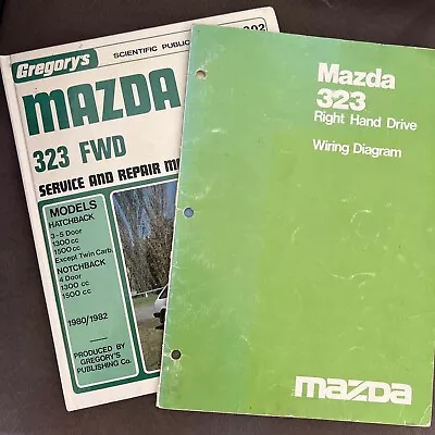 Mazda 323 Workshop Manual Bundle 1979-1982 • $22