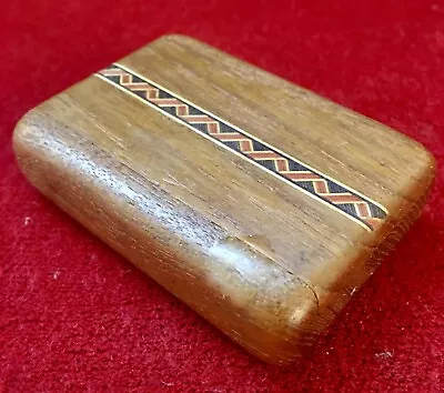 Vintage Oriental Cricket Handmade Wooden Box • $15.75