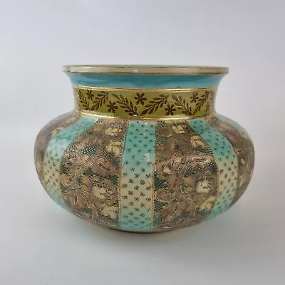 £95 • Buy Antique Doulton Lambeth Stoneware Jardiniere Planter Decorated With Flowers