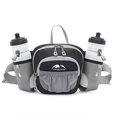 Bumbags With Water Bottle Holder Waterproof Dog Walking Waist Bag Sport Camping • £18.74