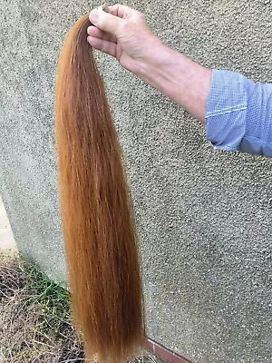 BEST Quality Rocking Horse Hair Tail. Chestnut About 89cm Long.  Around 350gms • £90