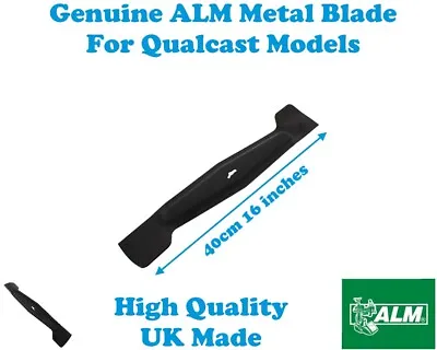 QUALCAST RM40 MEB1640M RM40 MEB1840M Lawnmower 40cm Metal Blade ALM GM090 • £17.75