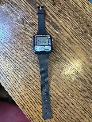 VINTAGE 1983 PAC-MAN NELSONIC Pacman VIDEO GAME WATCH For Parts Or Repair Only • $150