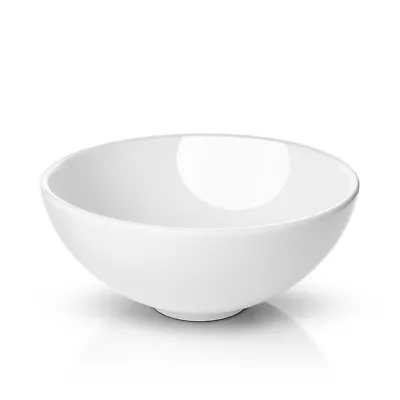 Modern Ceramic Vessel Sink - Bathroom Vanity Bowl - Small Round White • $45.99