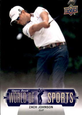 2011 Upper Deck World Of Sports #285 ZACH JOHNSON  • $2.99