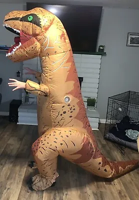 K5 INFLATABLE For CHILD DINOSAUR T-REX HALLOWEEN COSPLAY COSTUME DONNY THE DINO • $23.88