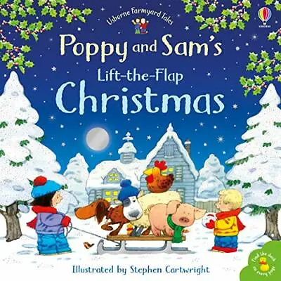 Poppy And Sam's Lift-the-Flap Christmas (Farmyard Tales Poppy And Sam) By Heath • £2.51