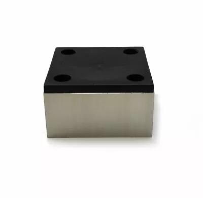 Aluminium Chrome Feet Sofa Leg Cupboard Cabinets Kitchen Furniture 25mm - 35mm • £1.10