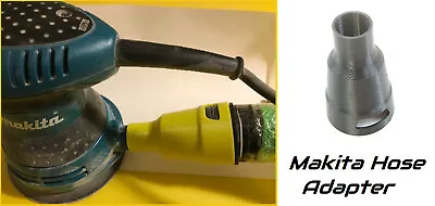 1.85  Shop Vac Vacuum Hose Adapter For Makita BO5030 BO3710 BO5041 Sander • $8.95