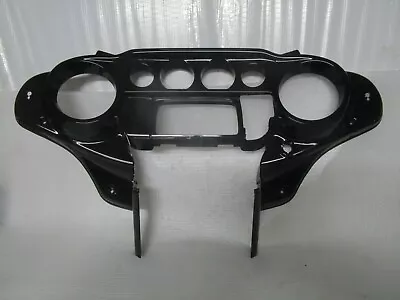 14-23 Harley Davidson OEM Batwing Inner Fairing W/ Mirror Holes VIVID BLACK • $199.99