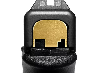 For Glock Slide Cover Back Plate Gen 1-4 In Aluminum Gold - Patriotic Images • $18.99