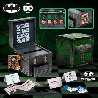 BATMAN The Riddler Puzzle Box By Edward Nygma Prop Replica • $114.95