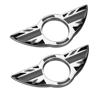 2 X 3D Car Metal Door Pin Badge Union Jack GB For BMW MINI Cooper/S/ONE/Clubman • $8.21