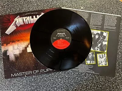 METALLICA Master Of Puppets ELEKTRA 9 60439-1 Feb 21 1986 Specialty Press • $124.99