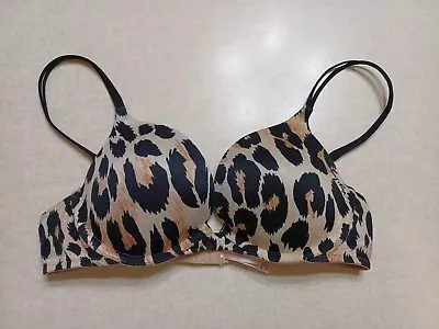 Victoria's Secret Very Sexy Push Up Bra 34B Leopard Underwire • $20