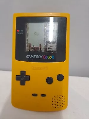 Nintendo GameBoy Colour Console (Yellow) Working Order Game Boy • £52.99