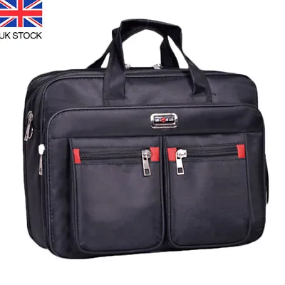 Mens Casual Messenger Bag Briefcase Work Office Handbag Business Laptop Bag UK • £11.39