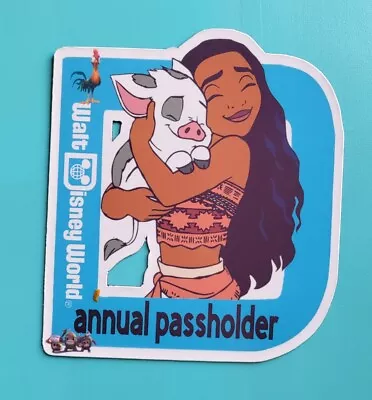 Disney Passholder Magnet Moana 2024 • $6