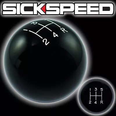 Black Ol' Skool Shift Knob For 5 Speed Short Throw Shifter Selector Un2 Kit K45 • $39.88