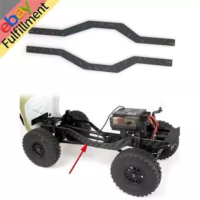 New Carbon Fiber Chassis Frame Rails For SCX24 90081 RC Rock Crawler Accessory • $17.95