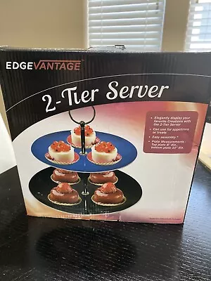 Edge Vantage 2 TIER SERVER* 8” And 10”‘plates • $14