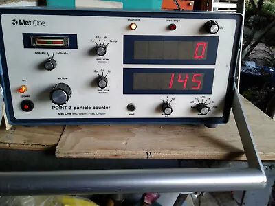 Met One Inc. Model Point 3 Particle Counter  • $150