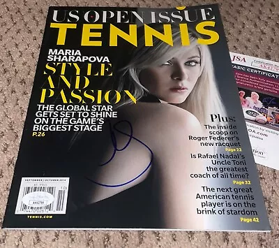 Maria Sharapova Signed Tennis Magazine Jsa Autograph Auto Coa • $167.99