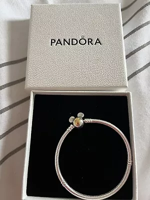 Pandora Disney 100th Anniversary Moments Snake Chain Bracelet 18cm NEW • £20