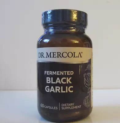 Dr. Mercola Fermented Black Garlic 60 Capsules • $19.99