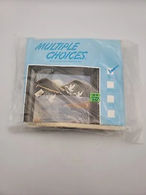 Full Moon Birds Multiple Choices Stitchery Needlepoint 14 ×14 Kit Complete Vtg • $10