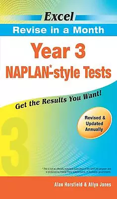 Excel Revise In A Month Naplan*-Style Tests Year 3 • $33.97