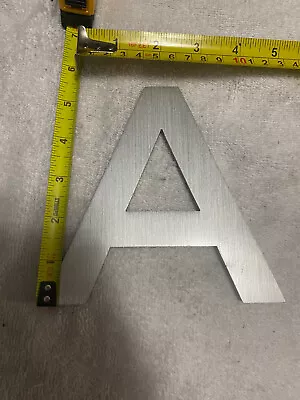 5”aluminum Metal Letters A  Custom Paint Per Request. Initials Wall Art • $10