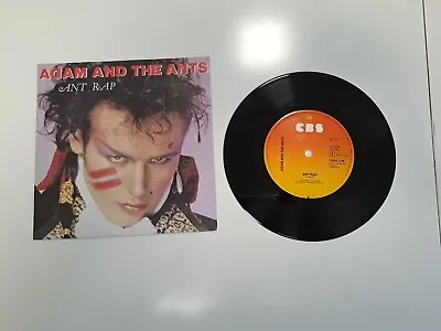 Adam And The Ants Ant Rap B/w Friends 7  Vinyl Single NM A1 • £2.99