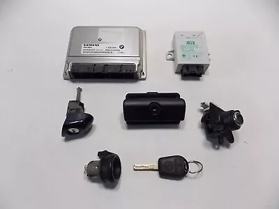 BMW E46 Engine Computer DME EWS Key Set M52TU MS42 2.8L Auto  99-00 328i 328ci • $249.99