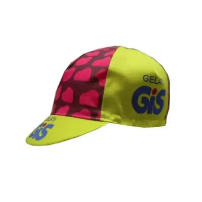 GIS Gelati 2 Vintage Professional Cycling Cap - Made In Italy By Apis • $12.71