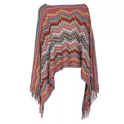 Missoni Knit Poncho • $199