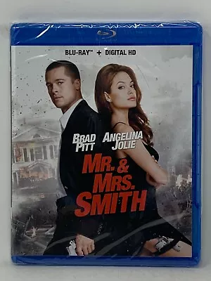 Mr. & Mrs. Smith (2005) Blu-Ray Brad Pitt Angelina Jolie Adam Brody • $4.99