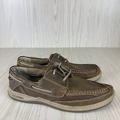 Margaritaville Mens Anchor Boat Deck Shoes Lace Up Size 11.5 • $35.95