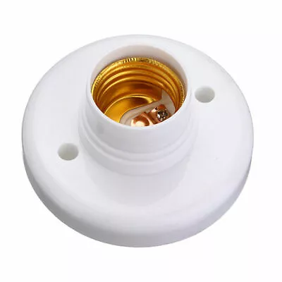 E27 Screw Cap Socket Light Bulb Holder Fitting Light Lamp Stand/Base 1/2/4Pcs • £3.52