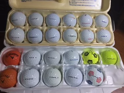 Callaway Vintage Logo Golf Balls: Historical Brand Names • $2