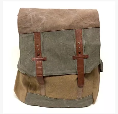 Mona B Canvas / Tarp Sebastian Travel Backpack • $50