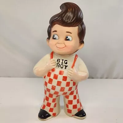 Vintage 1973 Big Boy Restaurants Of America Plastic Rubber Vinyl Figure Bank 9  • $17.99