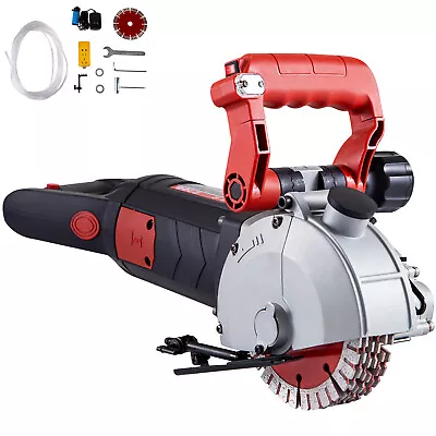 VEVOR 5  Wall Chaser Slotting Machine 4000W Wall Groove Cutting Concrete Saw • $139.99