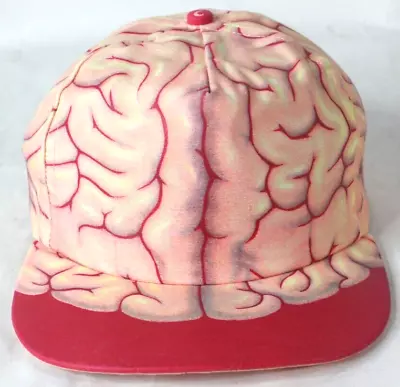 Vintage BRAIN HAT Anatomical Chart Company  Think  Snapback Cap • $29.99