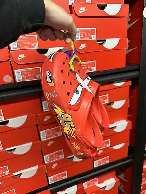 Crocs Classic Clog Lightning McQueen W/ LIGHTS [SIZE 5-13] *Ships FREE Today* • $91.04